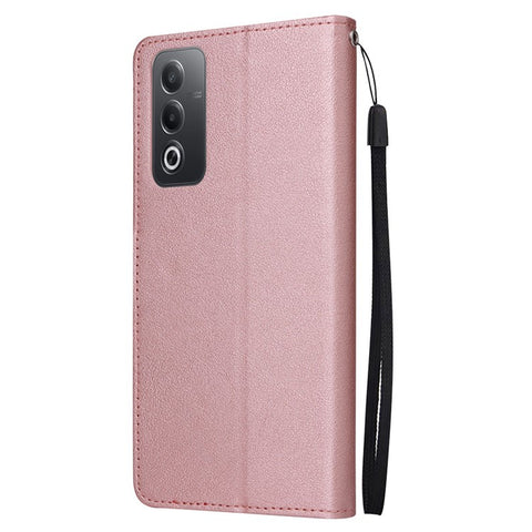 Wallet Phone Case for Oppo A80 5G / A3 Pro (India) 5G / A3 Pro (Global) 5G / K12x 5G (India) / A3x 5G (China) PU Leather Phone Cover