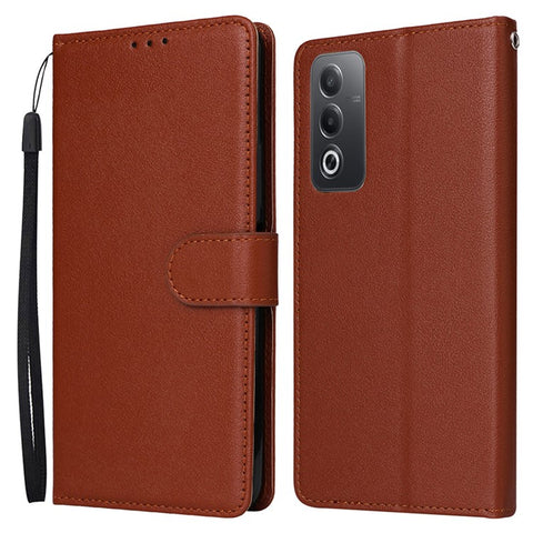 Wallet Phone Case for Oppo A80 5G / A3 Pro (India) 5G / A3 Pro (Global) 5G / K12x 5G (India) / A3x 5G (China) PU Leather Phone Cover