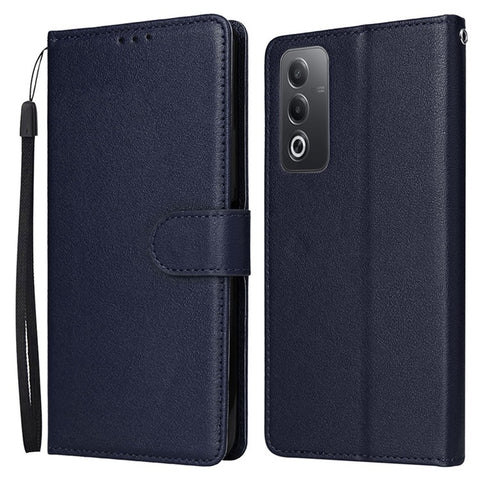 Wallet Phone Case for Oppo A80 5G / A3 Pro (India) 5G / A3 Pro (Global) 5G / K12x 5G (India) / A3x 5G (China) PU Leather Phone Cover