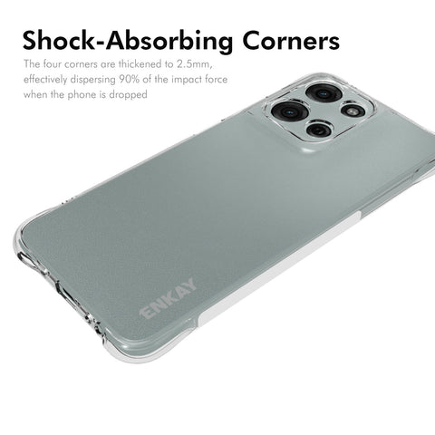 ENKAY HAT PRINCE For Motorola Moto G Play (2025) 4G Clear Phone Case   Shockproof Anti-Slip TPU Cover