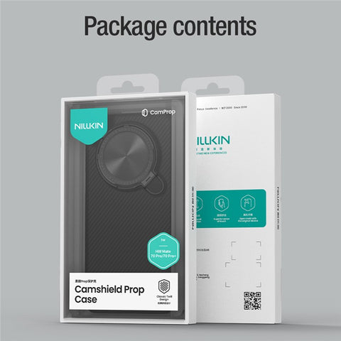NILLKIN Camshield Prop Series for Huawei Mate 70 Pro+  /  Mate 70 Pro Case Slide Camera Protection PC + TPU Phone Cover