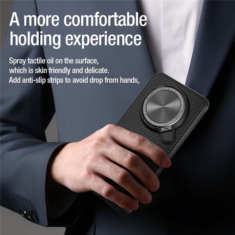 NILLKIN Camshield Prop Magnetic Series for Huawei Mate 70 Pro+  /  Mate 70 Pro Magnetic Case PC+TPU Phone Cover with Camera Cover