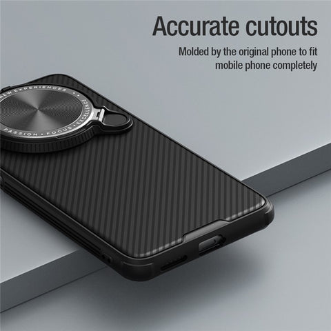 NILLKIN Camshield Prop Magnetic Series for Huawei Mate 70 Pro+  /  Mate 70 Pro Magnetic Case PC+TPU Phone Cover with Camera Cover