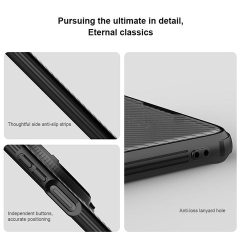 NILLKIN Camshield Prop Magnetic Translucent Series for Huawei Mate 70 Pro+ / 70 Pro Case TPU+PC Phone Cover with Camera Lid