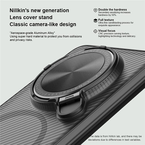 NILLKIN Camshield Prop Magnetic Translucent Series for Huawei Mate 70 Pro+ / 70 Pro Case TPU+PC Phone Cover with Camera Lid