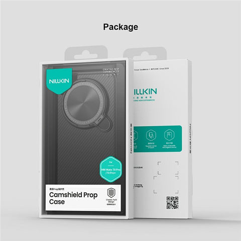 NILLKIN Camshield Prop Series for Huawei Mate 70 Pro+  /  Mate 70 Pro Case Translucent Slide Camera Protection PC + TPU Phone Cover