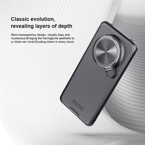 NILLKIN Camshield Prop Series for Huawei Mate 70 Pro+  /  Mate 70 Pro Case Translucent Slide Camera Protection PC + TPU Phone Cover