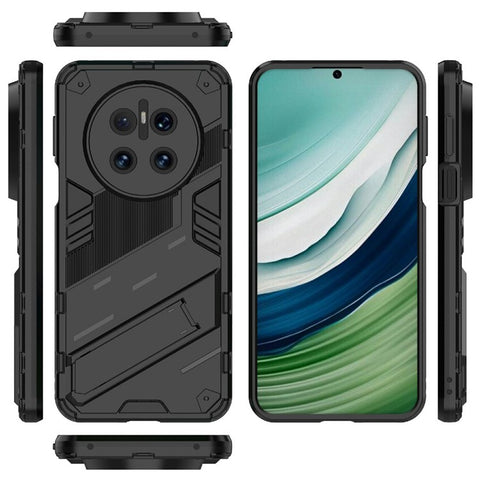 For Huawei Mate 70 Case PC + TPU Shockproof Phone Cover with Kickstand