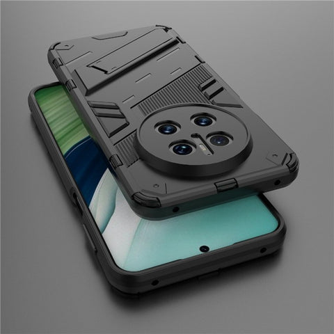 For Huawei Mate 70 Case PC + TPU Shockproof Phone Cover with Kickstand