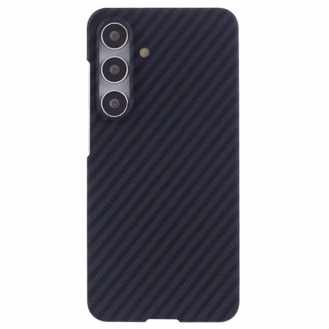X-LEVEL For Samsung Galaxy S25 Magnetic Case Ultra-Thin PC Hard Phone Cover Carbon Fiber Texture