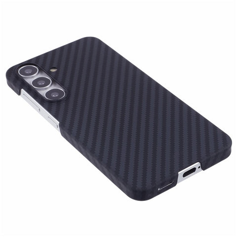 X-LEVEL For Samsung Galaxy S25 Magnetic Case Ultra-Thin PC Hard Phone Cover Carbon Fiber Texture