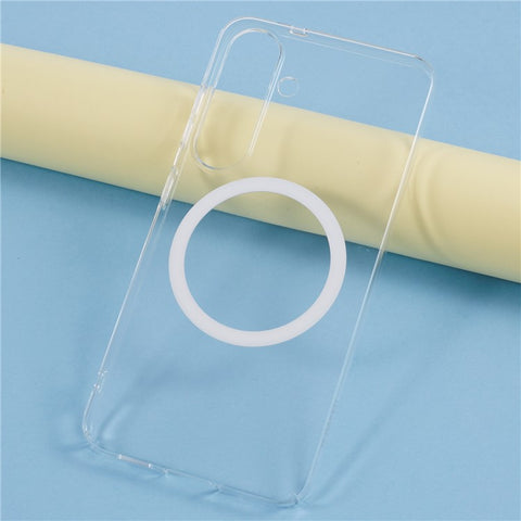 X-LEVEL For Samsung Galaxy S25 Magnetic Case Transparent Back Slim Hard PC Phone Cover