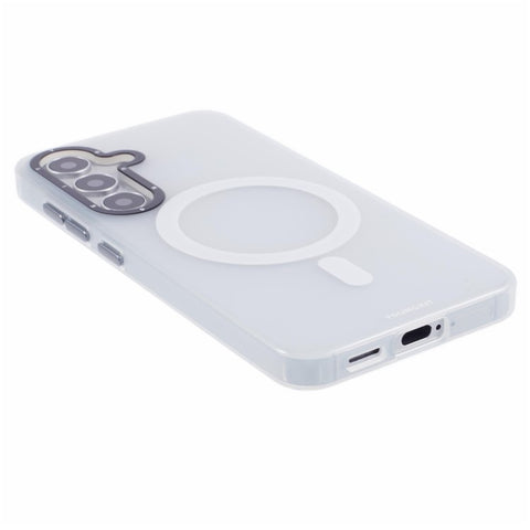 YOUNGKIT For Samsung Galaxy S25 Matte Magnetic Case PET TPU Shockproof Phone Cover