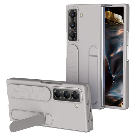 Kickstand Wristband Phone Case for Samsung Galaxy Z Fold Special PC Silicone Mobile Cover