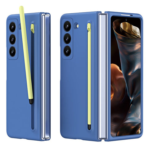 Phone Case with Stylus for Samsung Galaxy Z Fold Special Hard PC Back Cover
