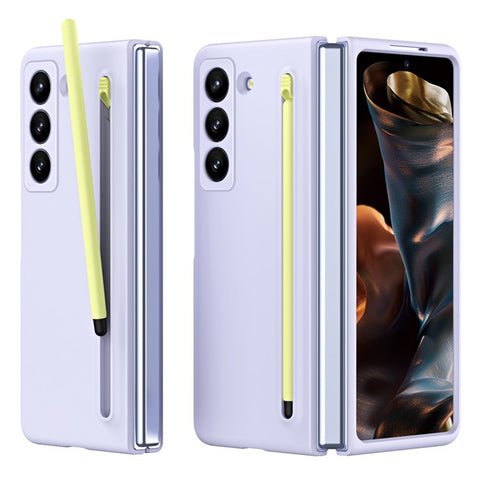 Phone Case with Stylus for Samsung Galaxy Z Fold Special Hard PC Back Cover
