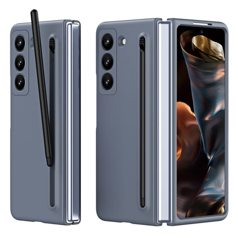 Phone Case with Stylus for Samsung Galaxy Z Fold Special Hard PC Back Cover