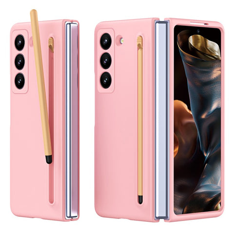 Phone Case with Stylus for Samsung Galaxy Z Fold Special Hard PC Back Cover