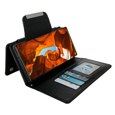 For Samsung Galaxy S25 Detachable Cover PU Leather 2 in 1 Magnetic Wallet Phone Case