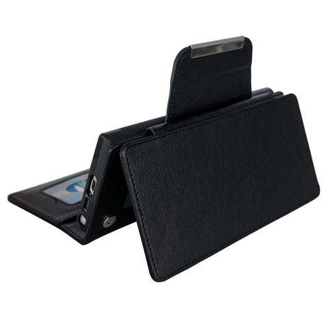 For Samsung Galaxy S25 Detachable Cover PU Leather 2 in 1 Magnetic Wallet Phone Case