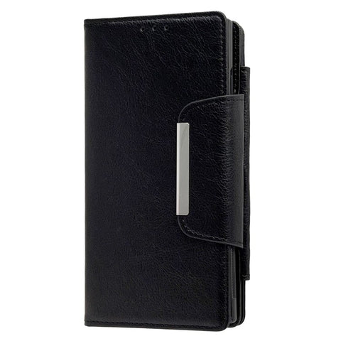 For Samsung Galaxy S25 Detachable Cover PU Leather 2 in 1 Magnetic Wallet Phone Case