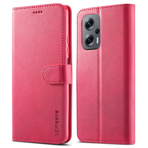 LC.IMEEKE For Xiaomi Redmi 10 5G / Poco M5 4G / M4 5G / Redmi Note 11E 5G / Redmi 10 Prime+ 5G / 11 Prime 5G Phone Wallet Case PU Leather Stand Magnetic Phone Cover