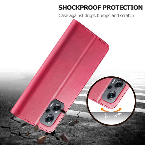 LC.IMEEKE For Xiaomi Redmi 10 5G / Poco M5 4G / M4 5G / Redmi Note 11E 5G / Redmi 10 Prime+ 5G / 11 Prime 5G Phone Wallet Case PU Leather Stand Magnetic Phone Cover