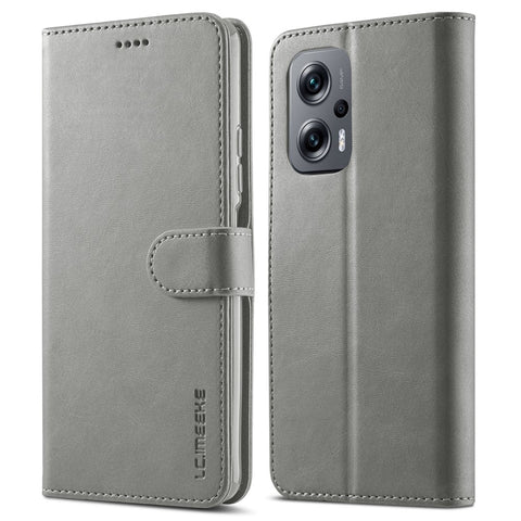 LC.IMEEKE For Xiaomi Redmi 10 5G / Poco M5 4G / M4 5G / Redmi Note 11E 5G / Redmi 10 Prime+ 5G / 11 Prime 5G Phone Wallet Case PU Leather Stand Magnetic Phone Cover