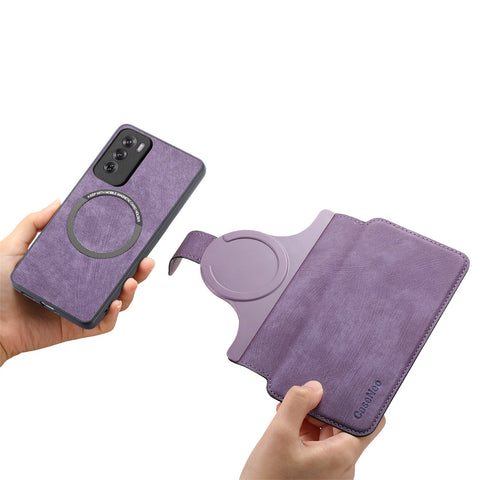 CASENEO For Oppo Reno12 5G (Global) Magnetic Case  Detachable Leather Phone Wallet Cover