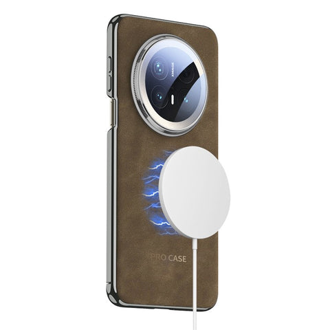 GKK For Huawei Mate 70 Pro / 70 Pro+ Magnetic Case Electroplated PU + TPU + PC Phone Cover