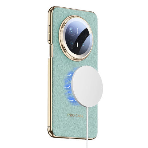 GKK For Huawei Mate 70 Pro / 70 Pro+ Magnetic Case Electroplated PU + TPU + PC Phone Cover