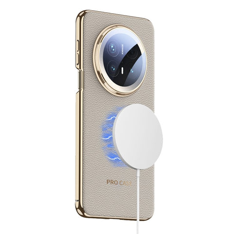 GKK For Huawei Mate 70 Pro / 70 Pro+ Magnetic Case Electroplated PU + TPU + PC Phone Cover
