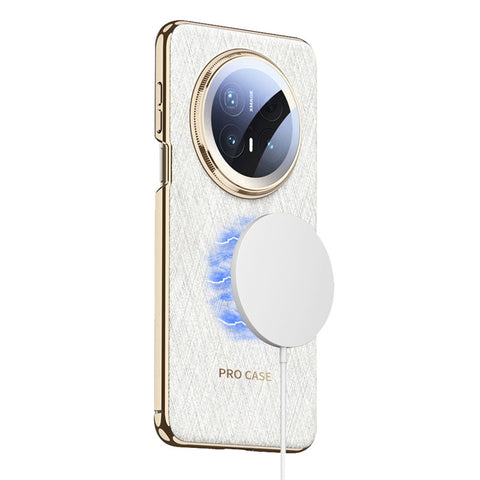 GKK For Huawei Mate 70 Pro / 70 Pro+ Magnetic Case Electroplated PU + TPU + PC Phone Cover