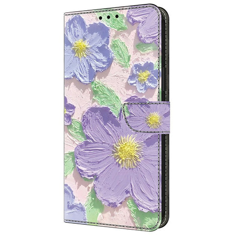 For Samsung Galaxy S24 Ultra Case Pattern Printing Anti-Drop Leather Flip Wallet Phone Cover