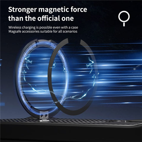 For Samsung Galaxy S25+ / S24+ Phone Case with Magnetic Kickstand TPU + PC Carbon Fiber Back Cover