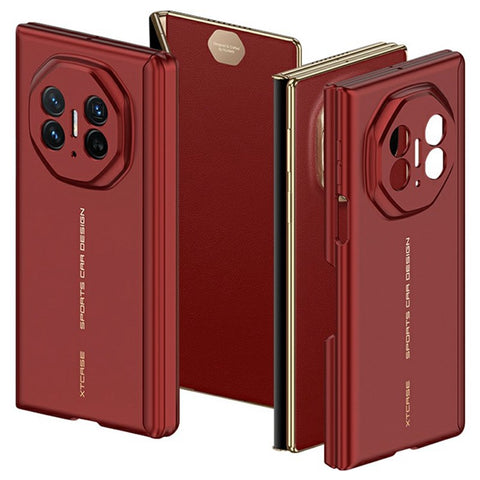 GKK For Huawei Mate XT Ultimate Case Skin Feel Ultra Thin Magnetic Hinge TPU Phone Back Cover