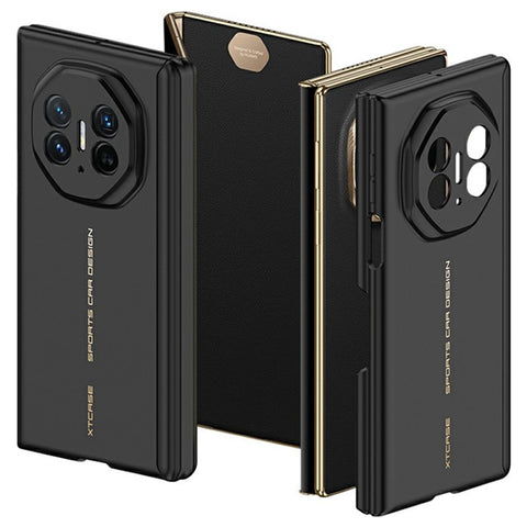 GKK For Huawei Mate XT Ultimate Case Skin Feel Ultra Thin Magnetic Hinge TPU Phone Back Cover