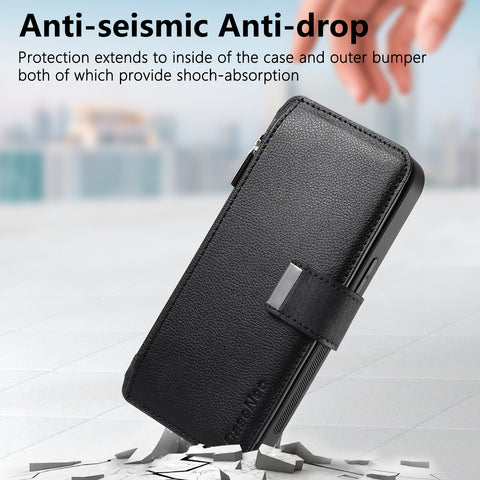 CASENEO For OnePlus 11 5G Case  MW-02 Detachable Magnetic Leather Flip Phone Cover