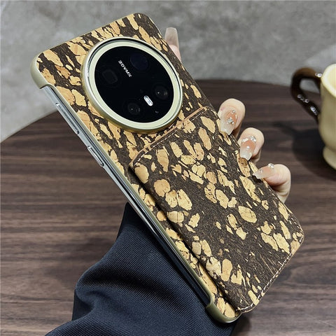 For Huawei Mate 70 Magnetic Case Pattern Print PU + PC Phone Cover with Card Holder