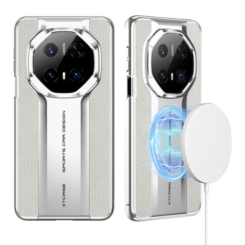 GKK Magnetic Phone Case For Huawei Mate 70 RS Ultimate / Mate 70 Pro / Mate 70 Pro+ PU Leather + PC Back Cover
