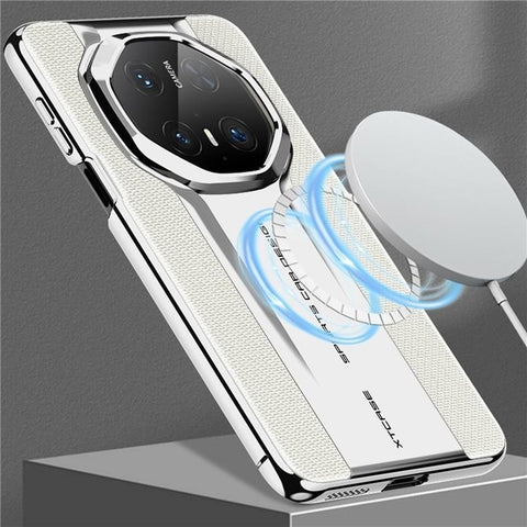 GKK Magnetic Phone Case For Huawei Mate 70 RS Ultimate / Mate 70 Pro / Mate 70 Pro+ PU Leather + PC Back Cover