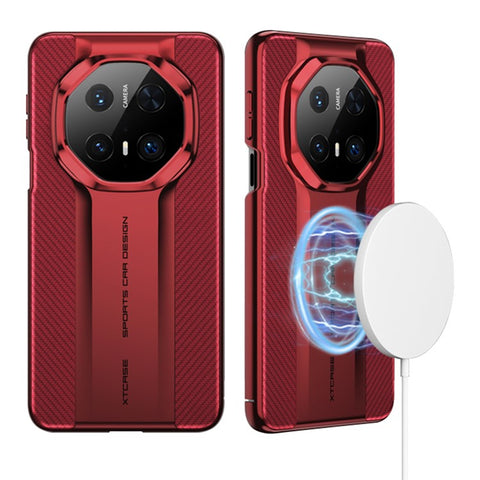 GKK Magnetic Phone Case For Huawei Mate 70 RS Ultimate / Mate 70 Pro / Mate 70 Pro+ PU Leather + PC Back Cover