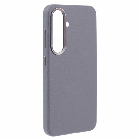 X-LEVEL For Samsung	Galaxy S25 Magnetic Case PU Leather Hard PC Phone Cover