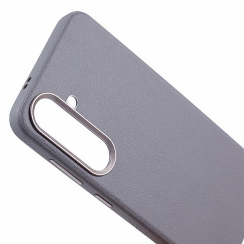 X-LEVEL For Samsung	Galaxy S25 Magnetic Case PU Leather Hard PC Phone Cover