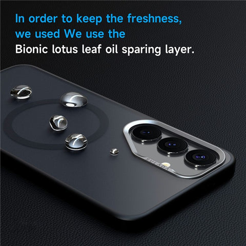 SULADA For Samsung Galaxy S25 Magnetic Case PC + TPU Phone Cover