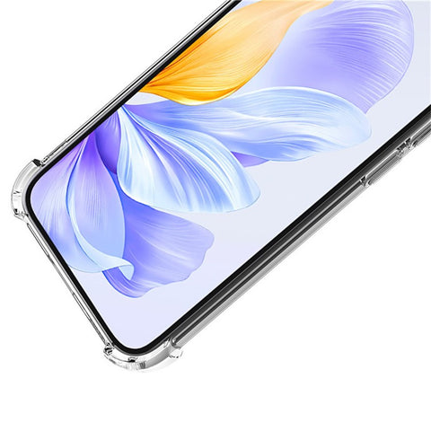 IMAK UX-4 Series For Oppo Reno12 FS 5G / Reno12 F 5G / F27 5G Case Straight Frame Four Corner Shockproof Clear TPU Cover