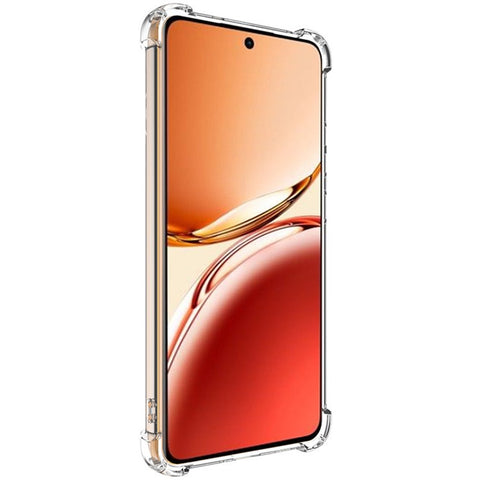 IMAK UX-4 Series For Oppo Reno12 FS 5G / Reno12 F 5G / F27 5G Case Straight Frame Four Corner Shockproof Clear TPU Cover