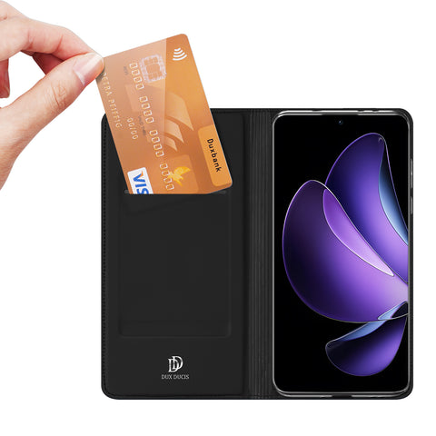 DUX DUCIS For Oppo Reno13 5G (Global) Case  Skin Pro Series Leather Stand Cover Card Holder