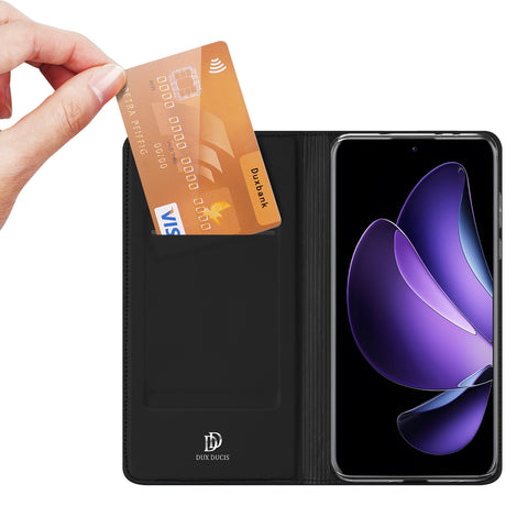 DUX DUCIS For Oppo Reno13 Pro 5G Case  Skin Pro Series Leather Stand Cover Card Holder