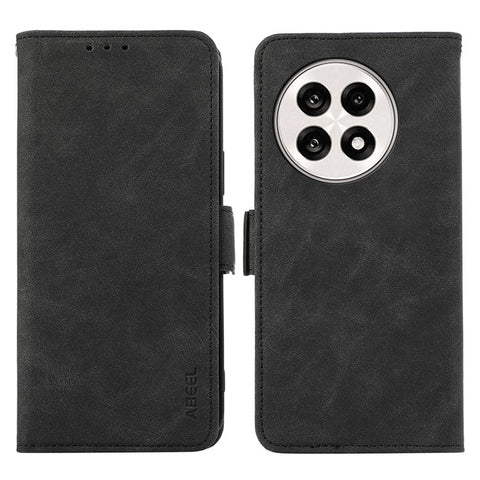 ABEEL Phone Cover for OnePlus 13R 5G  /  Ace 5 5G  /  5 Pro 5G Case PU Leather Folio Stand View RFID Blocking